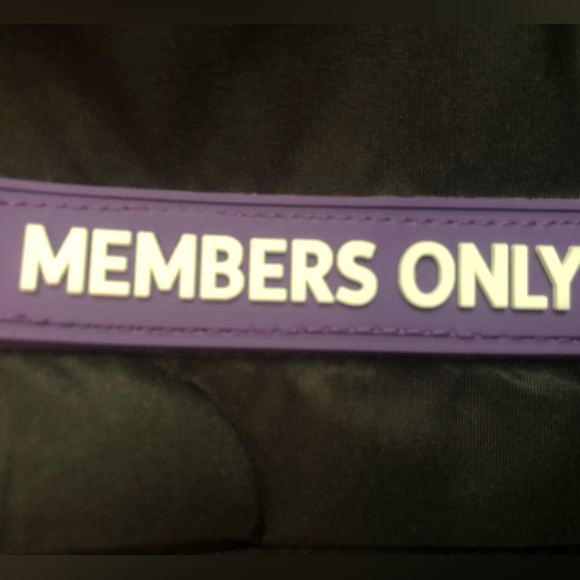 Members Only Jean Michel Basquiat Bomber Jacket • Size Large - Picture 3 of 7